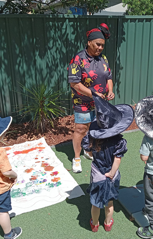 Jude Jarrett cultural experience for children